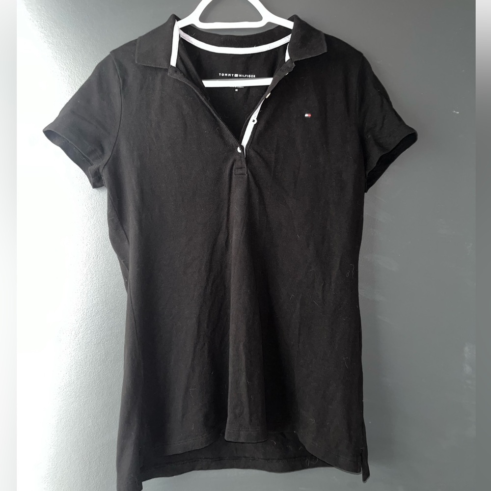 Tommy Hilfiger Classic Fit Black Shirt